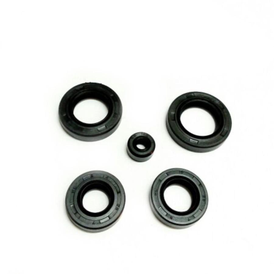 Motorcycle Engine Rubber Oil Seal Set For Suzuki GN125 GS125 Engine Accessories