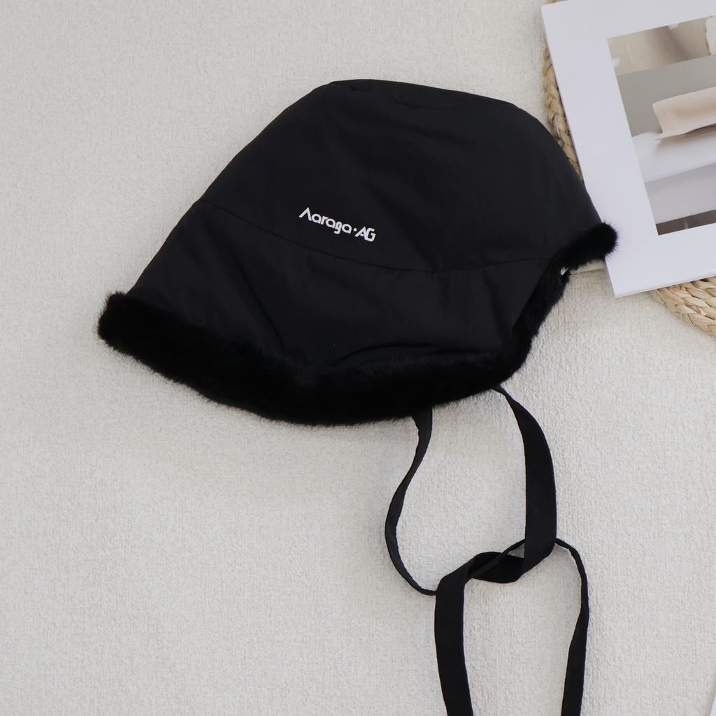 Ear Protector Hat Women's Winter Velvet Windproof, Warm and Cold-proof Flight Hat