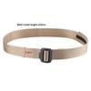 Waistband 3 Colors Unisex 1.5 inch Nylon Outdoor Security  Duty Belt With Metal Buckle