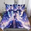 Beautiful Elf Printed Duvet Cover Set For Boys Girls Kids Teens Bedding Soft Microfiber Bedspread Quilt Covers With Pillowcases