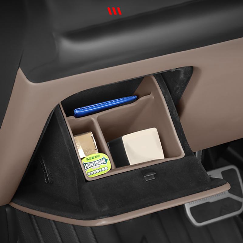 For Li Lixiang L7 L8 L9 2025 Car Storage Compartment Below The Driver's Seat Li Car Under The Driver's Cab Interior Storage Box