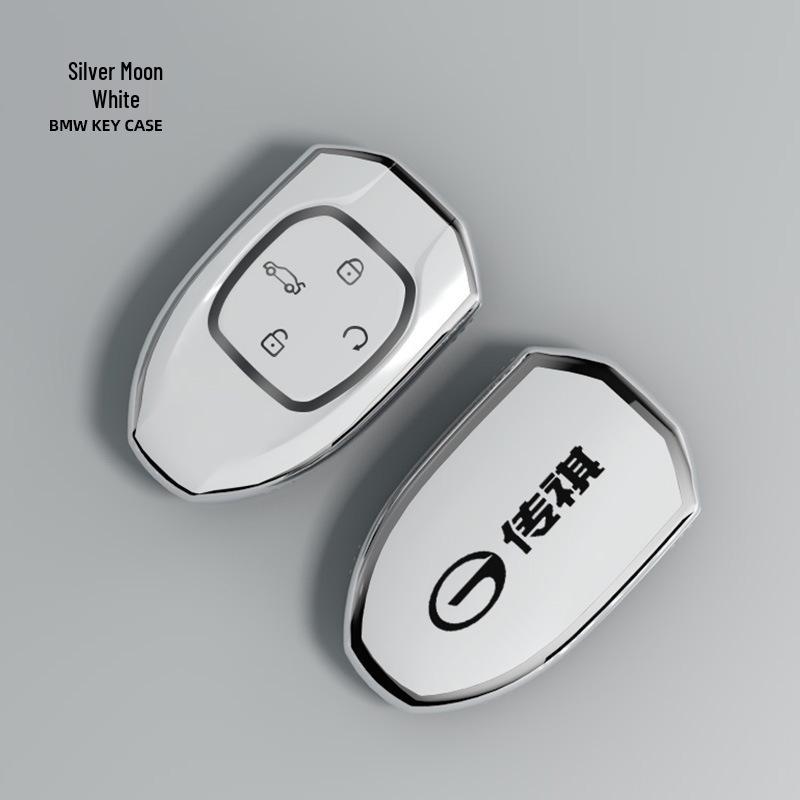 GAC Trumpchi Schlüsselhülle für GS4/GS5/GS3/GA4/GA5/GA6 - New Energy Auto Schlüsselschale mit Schnalle für Männer und Frauen