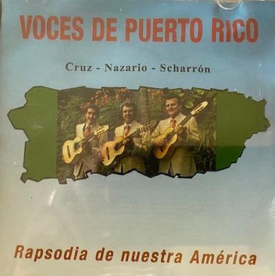 CD VOCES DE PUERTO RICO - Rapsodia de nuestra America DHCD9184 Digital Recordi 2012 US Latin Gebraucht
