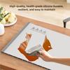 TINSOL 220V Flexible Silicone Food Heating Pad Foldable Food Heating Tray Electric Food Heating Pad Smart Thermostat Tableware