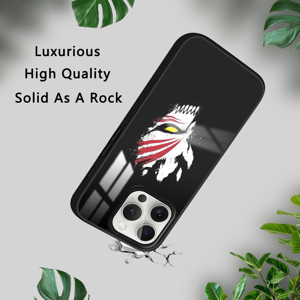 Anime Kurosaki Ichigo B-Bleach Phone Case For iPhone 16 15 14 13 12 11 Pro Xs Max Mini Plus Celulares Hard Funda