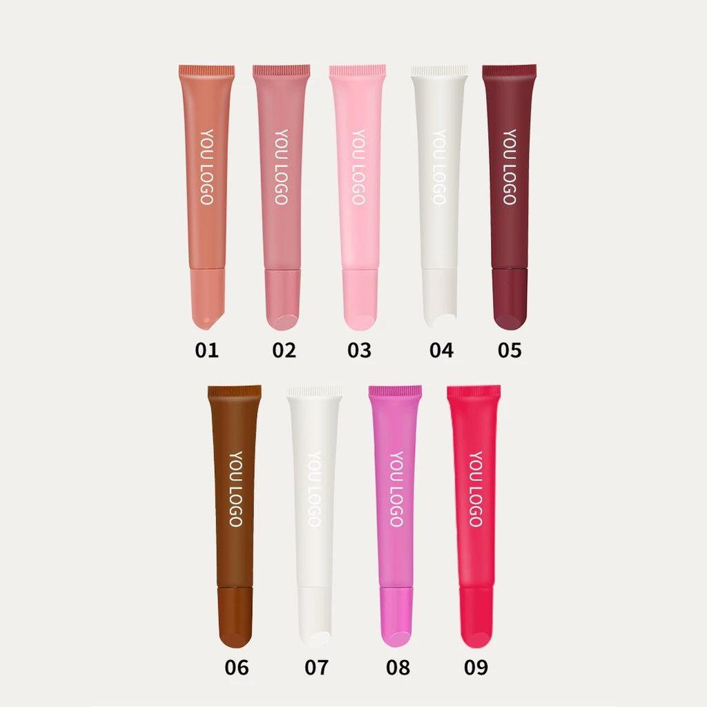 No Logo Colored Lip Peptide: Moisturizing Liquid Lip Gloss Oil