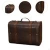 Wooden Vintage Style Suitcase Decor Decorative Storage Box for Keepsake Wedding