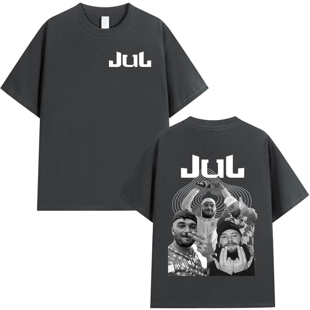 Rapper Jul Alubm Graphic Tshirt Unisex Women Clothing Fashion Hip Hop Tshirts Casual 100 Cotton Short Sleeves T Shirt Streetwear