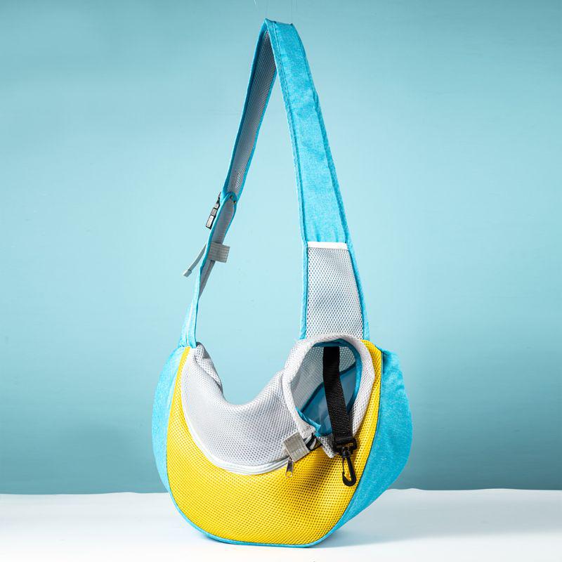 Portable Pet Backpack: Lightweight Crossbody Carrier for Cats & Small Dogs