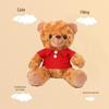Graduation Commemorative Teddy Bear Plush with School Emblem Logo