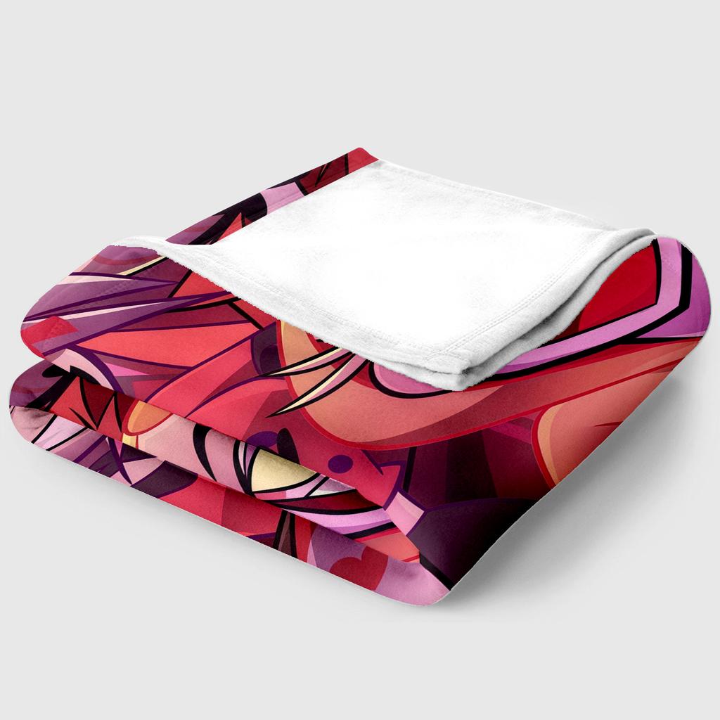 Anime thin Flannel Blanket for Bedrooms,Living Rooms,Sofas Blankets,Offices,Lunch Breaks,Picnics,blankets fluffy blanket