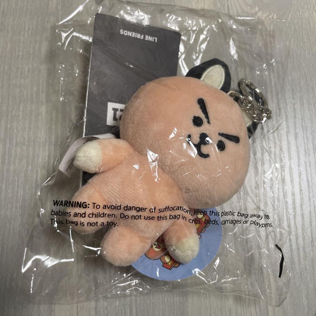 [USED] BTS BT21 COOKY IAN Plush Keychain COOKY Friends