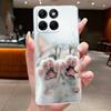 Casing For Motorola Edge 70 Fusion Luxury Dragon Cute Cool Boys Girls Soft Silicone Phone Case Back Cover Transparent TPU Shell