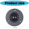 1Pair 3inch 74mm High Fidelitys Silk Film Magnets Domes Tweeter Speaker 30W Trebles Loudspeaker Sound System