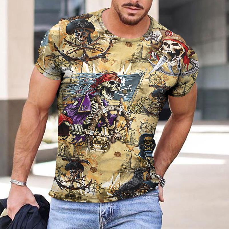 Футболки с рисунком пирата из мультфильма — фото 3