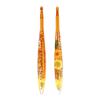 Elegant Resin Floral Crochet Hook  Aluminum Alloy Needle For Knitting And Crafting Portable Handmade Tool