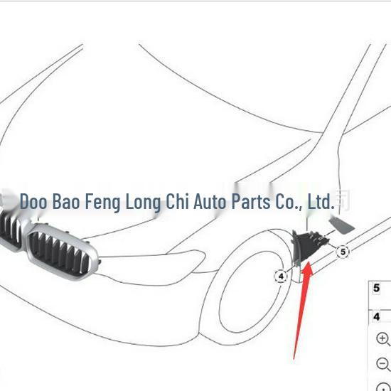 BMW 5 Series G38 Side Air Ducts (51137349591/51137349592)