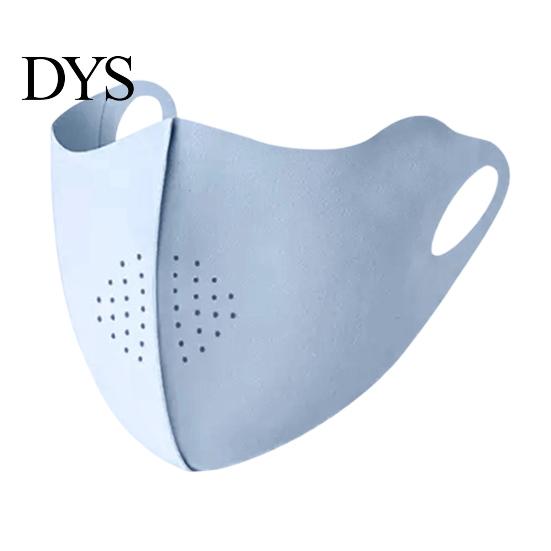 Comfortable Summer Face Guard Soft Ice Silk Guard, Half Sun Protection Neck Cover, Breathable Holes And Clavicle Shield with Elastic Ear Loop