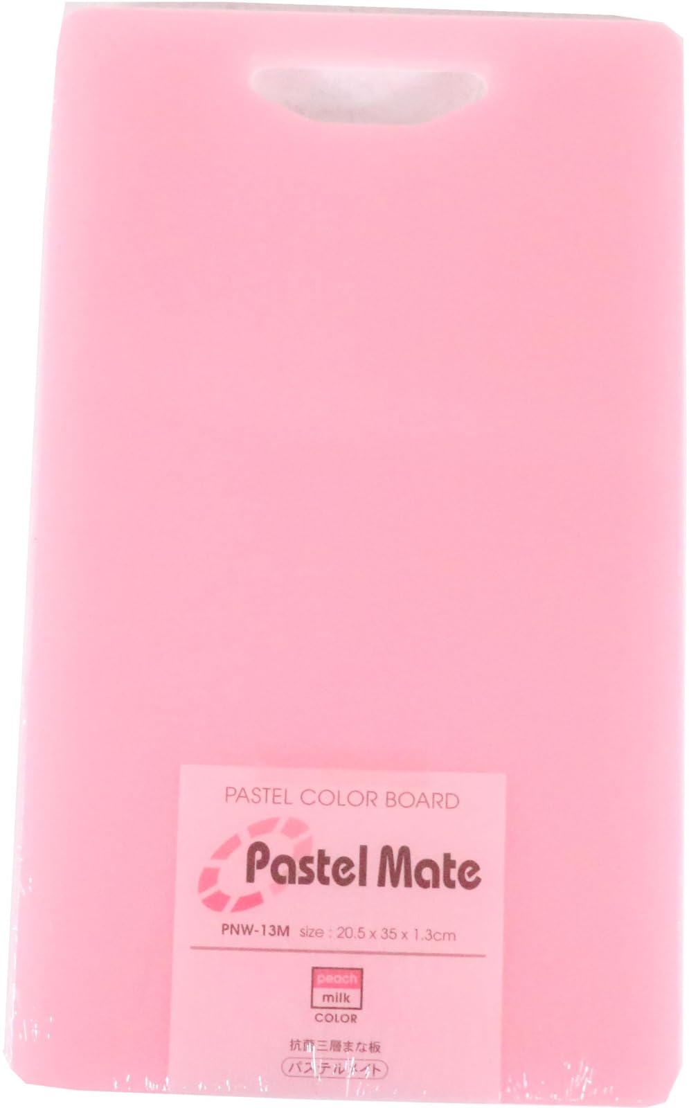 

Sanyo Kasei Антибактериальная разделочная доска Pastel Mate 136764 Трехслойная Персиковый/Молочный PNW-13M