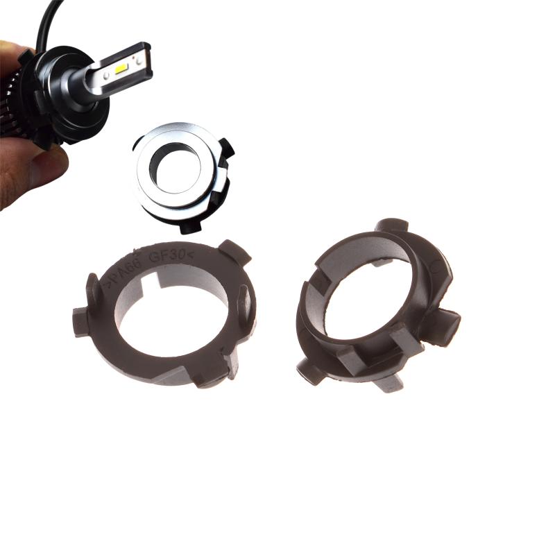 2/4/10Pcs Car Led Parts For Tucson Hyundai Santa Fe Grand Santafe Sonata 2009-2017 H7 Car Led Headlight Bulb Holder Adapter