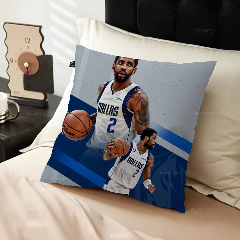 Basketball Player K-Kyrie I-Irving Pillow Gift Home Office Decoration Pillow Bedroom Sofa Car Cushion Coverpillow Case