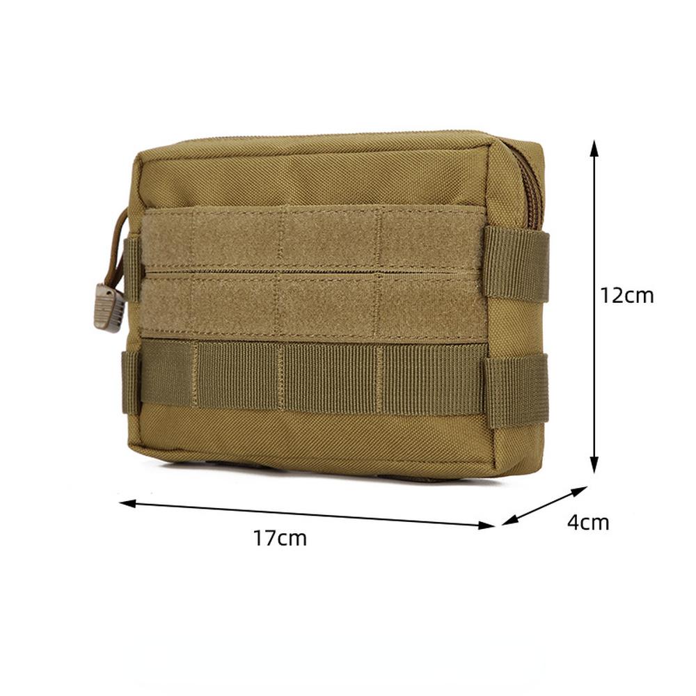 Marsupio tattico per pronto soccorso medico, per esterni, militare, utilità, EDC, porta telefono, borsa da caccia
