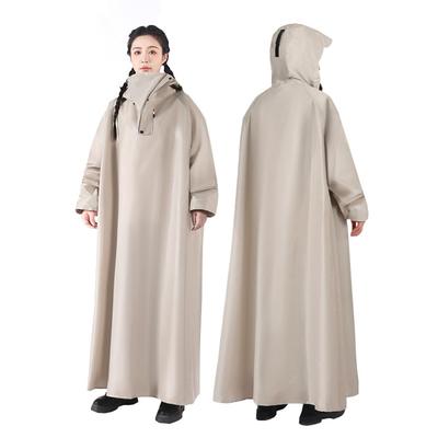 Long Rain Poncho for with Storage Perfect for the Rainy Backpack and Stylish for Commuting Moli&Hani Women's Raincoat, Cycling, Bag, Season, Unisex,
