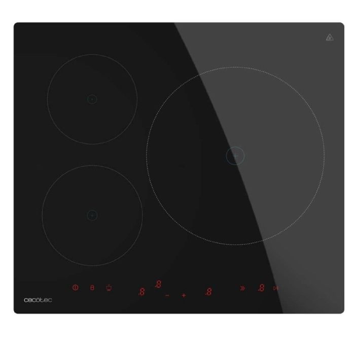Table de cuisson à induction - CECOTEC - Bolero Squad I 3600 - 3 foyers - 7400 W - Noir