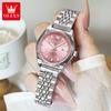 New Fashion Purple Dial Ladies Quartz Wristwatches Luxury Watch Women Waterproof Casual Dress Female Clock Montre Femme
