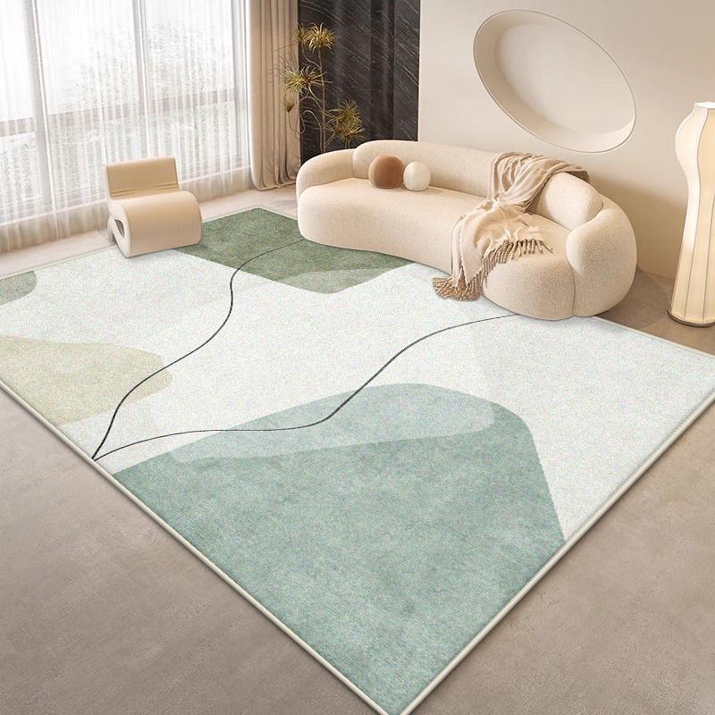 Simple Style Living Room Carpet Modern Home Decoration Sofa Large Area Rug Bedroom Cloakroom Non-slip Soft Mat Floor Easy Clean