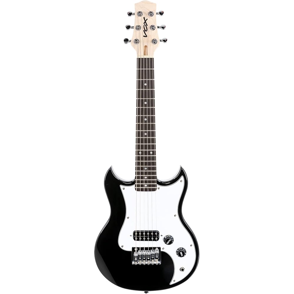 VOX (Vox) Mini Guitar SDC-1 Mini BK Black Short Scale Regular Tuning Compatible Perfect for Women...