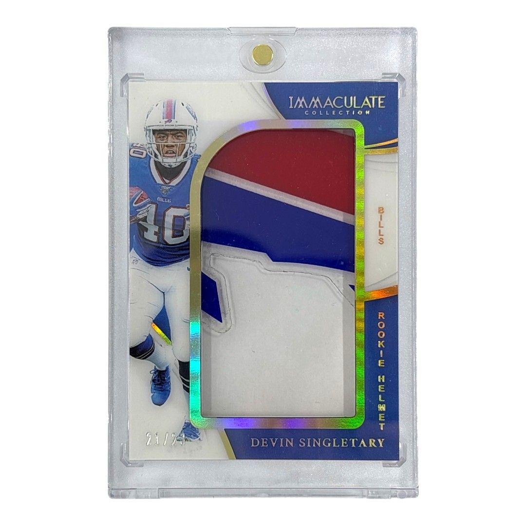 Used PANINI NFL Card IMMACULATE COLLECTION DEVIN SINGLETARY BILLS 21/23 #RH-29 Free Shipping Used IT1