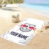 Custom Rb Print Beach Towel, Large Soft Quick Dry Towel for Beach Camping Swimming