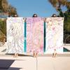 Anime C-Chobits Cute Chii Towel Sports Quick Dry Travel Camping Gear Sandproof Soft Light Large Beach Towel