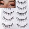 Thai Style Eye Lashes Soft Wispy Eye Makeup Tools 3D Mink False Eyelashes  Eyelashes Extension