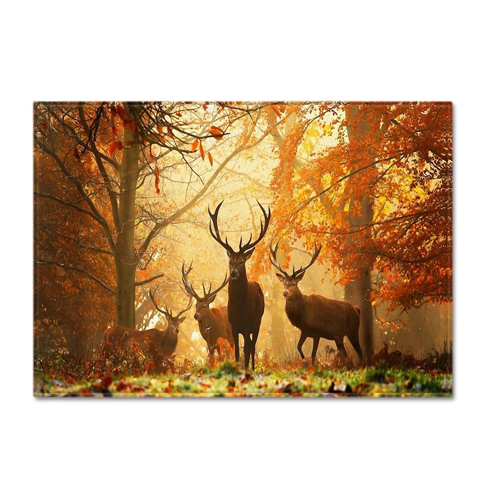 Scenic Carpet Feather Wind Bedroom Floor Mat