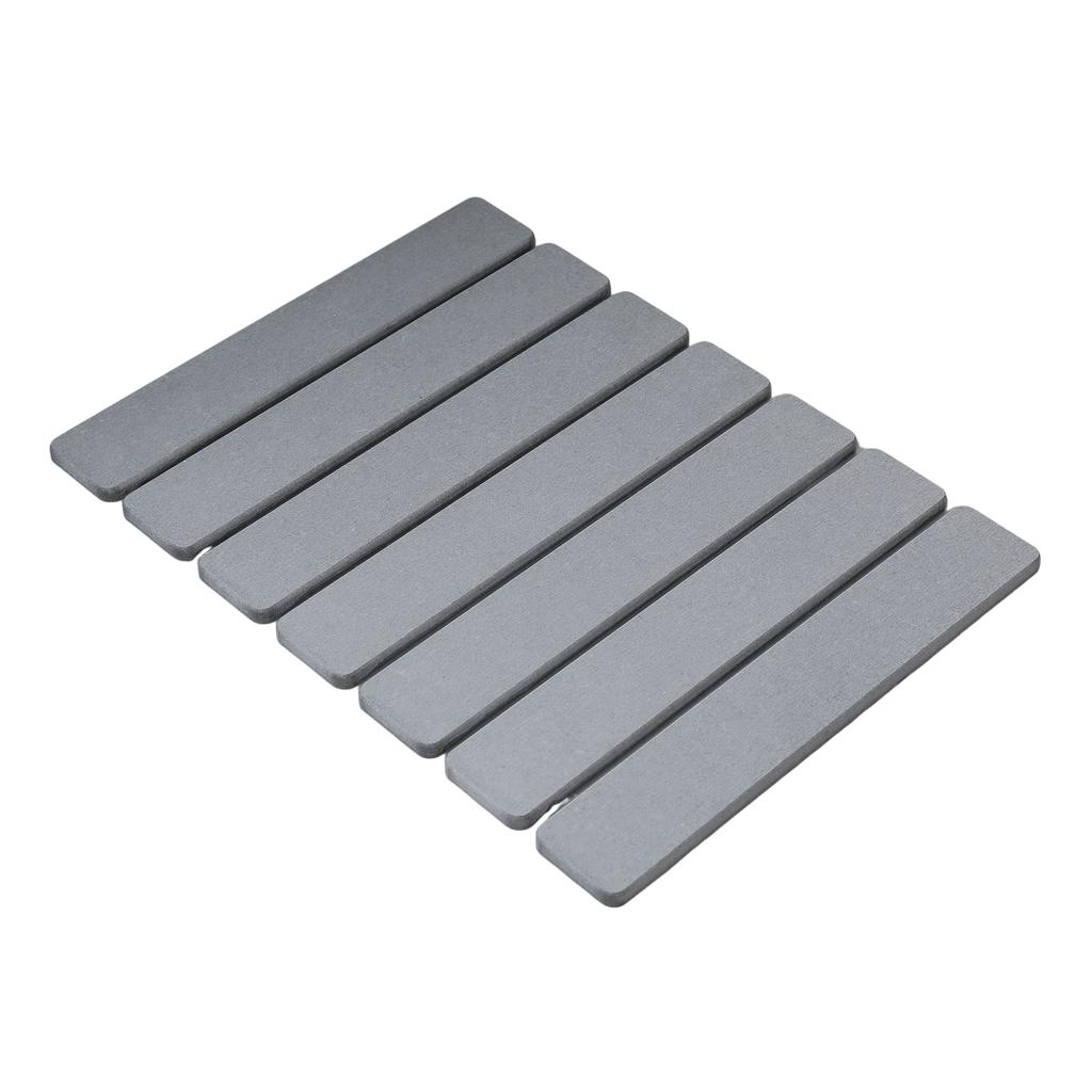 New Foldable Stone Dish Drying Mat Diatomite Tableware Pads Non-slip Reusable Dish Drainer Mat Kitchen Accessories 40x30 Cm