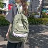 Zaino versione coreana stile casual tela lavata zaino scolastico zaino per studente universitario stile Hong Kong splicing floreale zaino da pendolare femminile