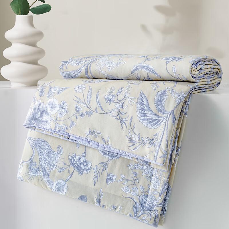 Mercury Home Textiles Floral Antibacterial Cotton Summer Quilt