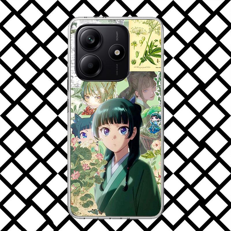 A-Apothecary D-Diaries Anime Phone Case for Xiaomi Redmi Note 15 14 14S 13 12 12S 11 Pro Plus 11E 11T 11S 10S 5G Soft Cover Fund