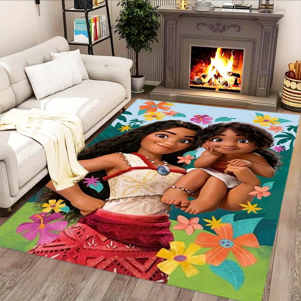 Moana's Adventure On The Waves rug for Living Room rug, Bedroom, Study Room, Hallway Decoration, Perfect for Home Decoration or Holiday Gifts