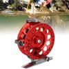 Front Ice Fishing Wheel Fly Full Metal With Unloading Force ReelRed Right Hand