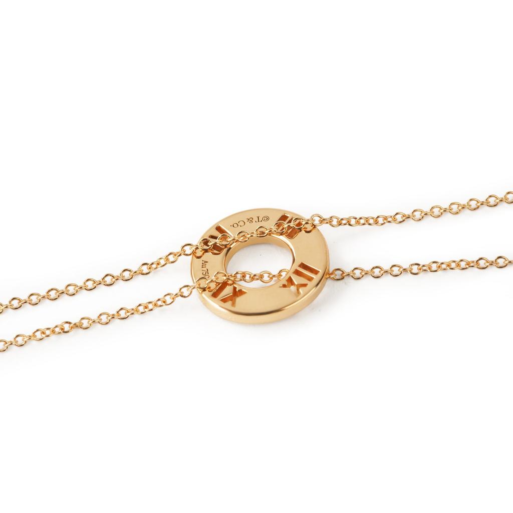 TIFFANY & CO . 2010s Diamond Atlas Necklace 30480554