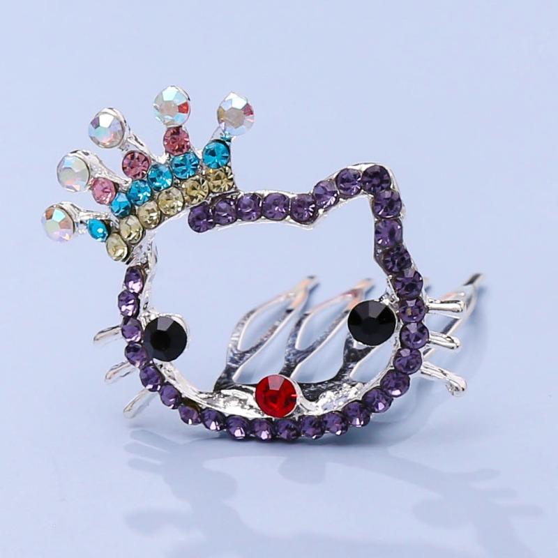 Crown Tiara Children's Princess Rhinestone Crown Hair Comb, Little Girl Birthday Gift Baby Hair Accessories Comb Accessories