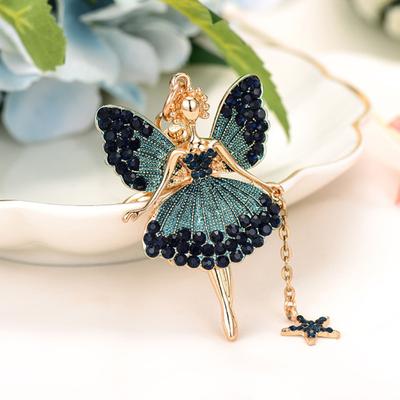 Fairy Keychain Rhinestone Butterfly Wings Fairy Charm Cute Sparkly Keychain Bag Charm