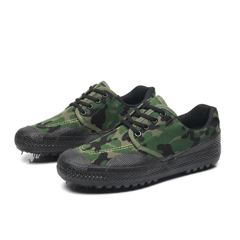 Liberation Military Training Shoes, Wear-resistant, Breathable, Anti Slip Rubber Shoes, Construction Site Labor Protection Shoes