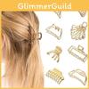 Presilhas de Cabelo Modernas Estilosas de Metal Acessórios de Cabelo Elegantes para Mulheres Para Qualquer Ocasião