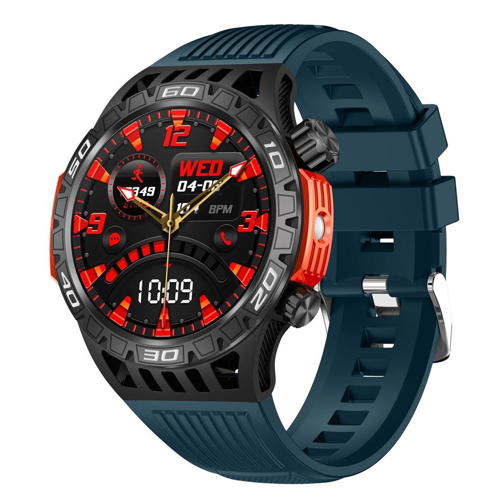 Multifunctional Smartwatch, Bluetooth Call, Flashlight, Waterproof, 1.46-inch Screen, Compass, Sports Fitness Tracker