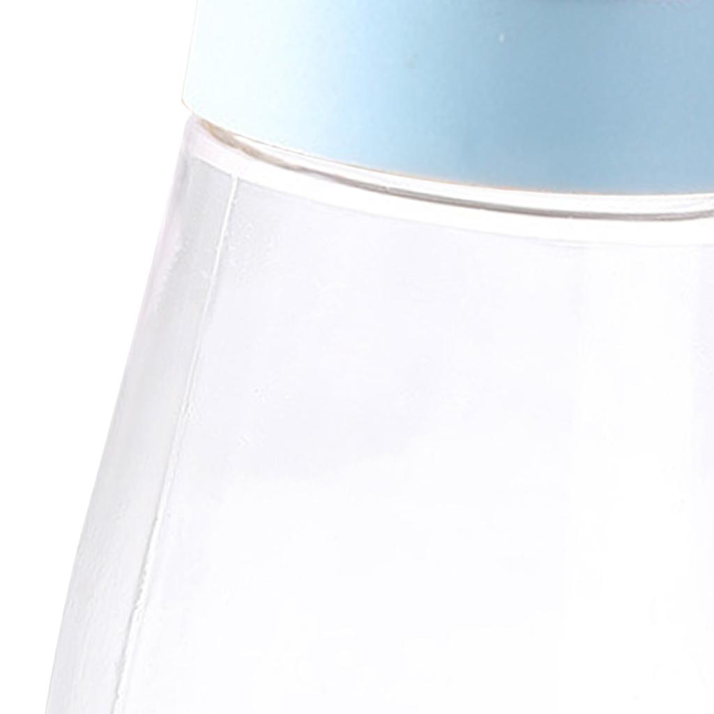 Salt Shaker Press Type Multifunctional Plastic Quantitative Spice Dispenser Seasoning Bottle Blue
