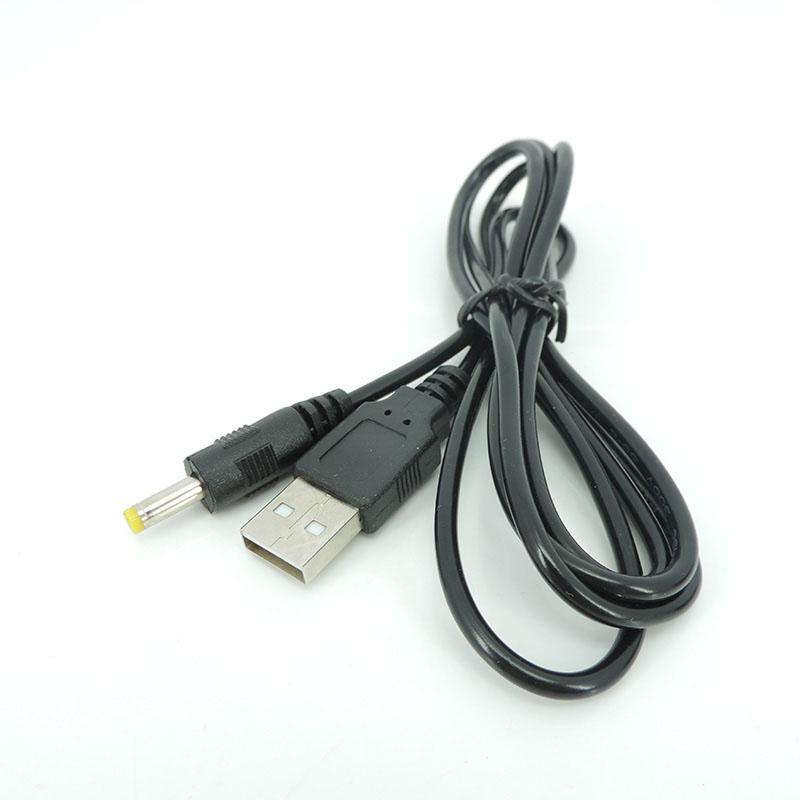 

1 шт. 5 шт. 1 м USB 2,0 A штекер постоянного тока 4,0x1,7 мм 5 В 2A 24AWG DC 4,0 ммx1,7 мм цилиндрический разъем зарядное устройство кабель шнур преобразователь 1pcs